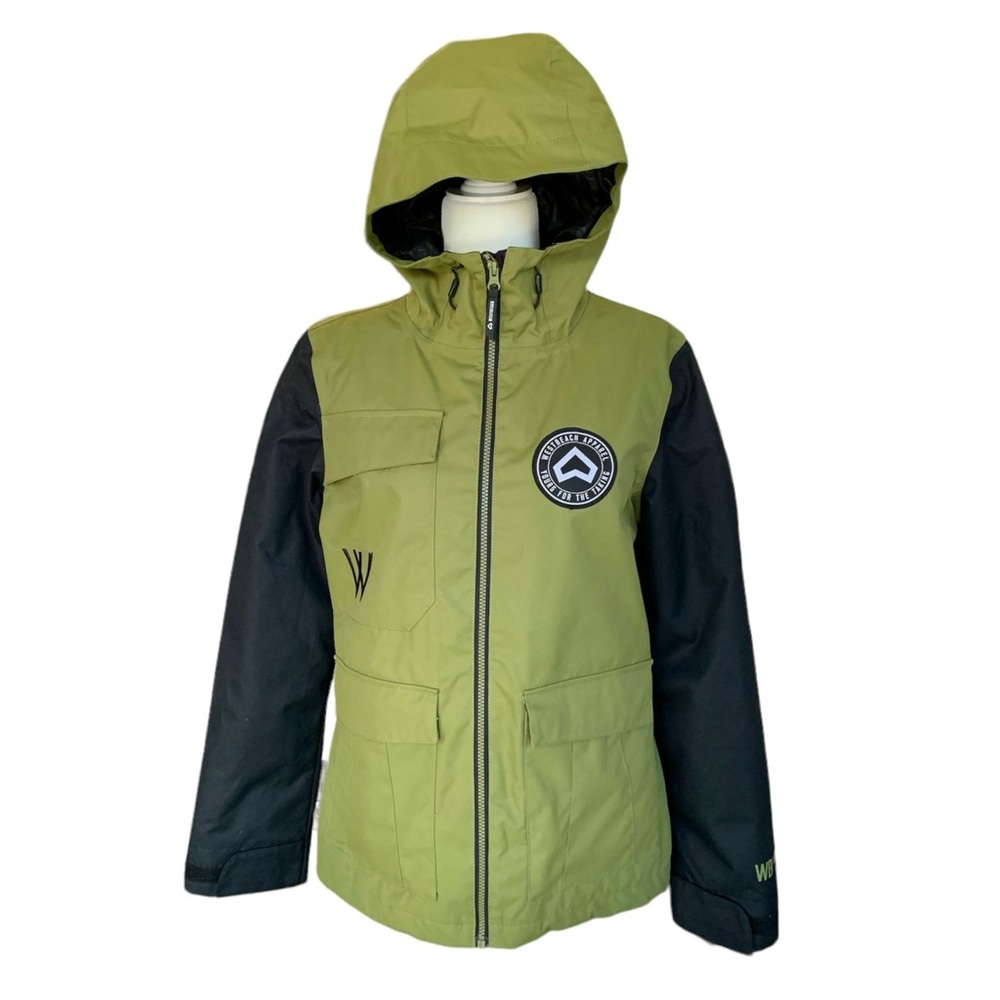 Westbeach Flux Snowboard Skiing Jacket Combat Green Womens S